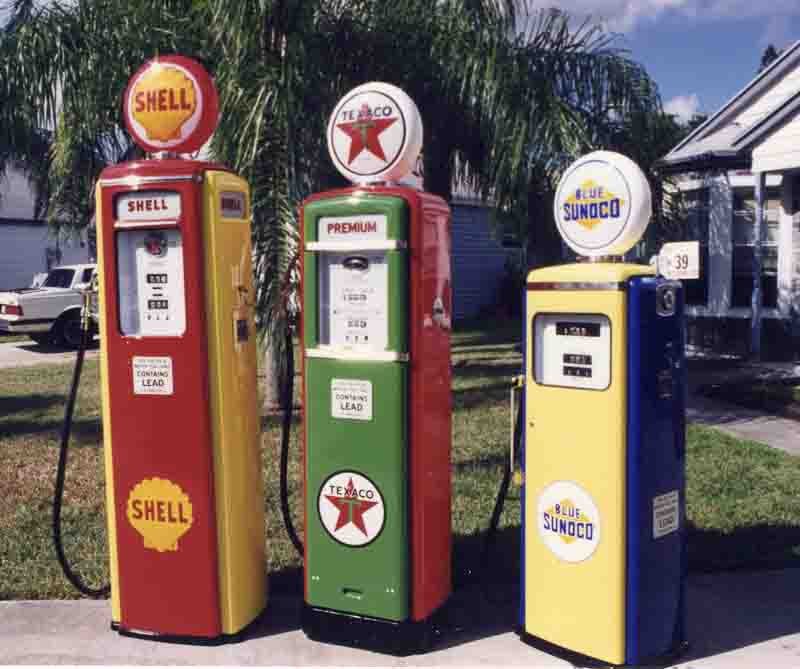 Various Gas Pumps