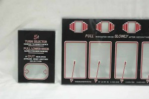 Stoner 8 Selection w/ Gum-Mint Wheel Display Glass Set in Red
